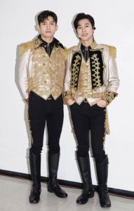 SMTOWNの東方神起。