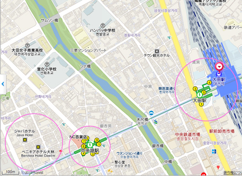 軍フェス_テジョン駅