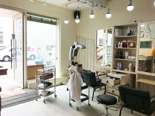 韓国ミョンドン美容室