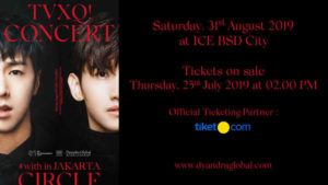 東方神起ジャカルタコンticket受取方法