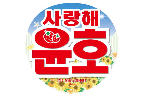 東方神起うちわ2019夏バージョン