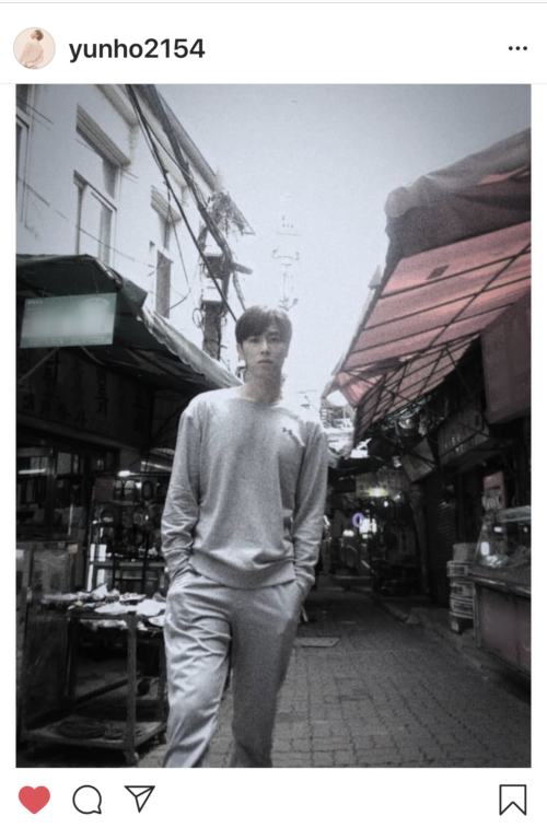 東方神起のお仕事ユノ