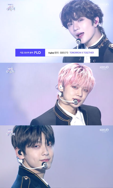 KBS歌謡祭ユノHUG