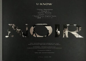 ユノSHOWの次の日に『NOIR』が届きました。