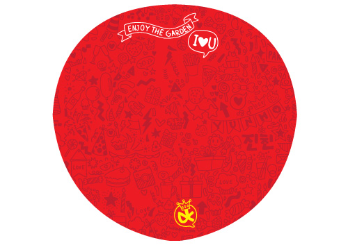 東方神起手作りうちわ