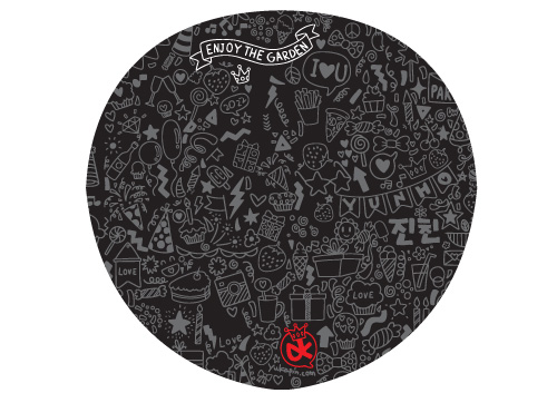 東方神起手作りうちわ