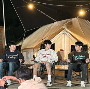 ユノ、次はキャンプ場⛺