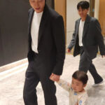 週末のユノさん、結婚式に参列。