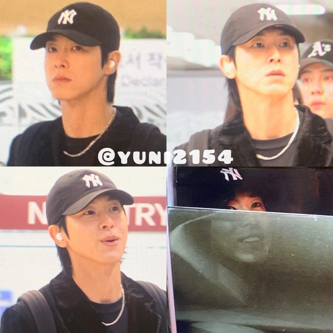 ユノ・ユンホ金浦空港