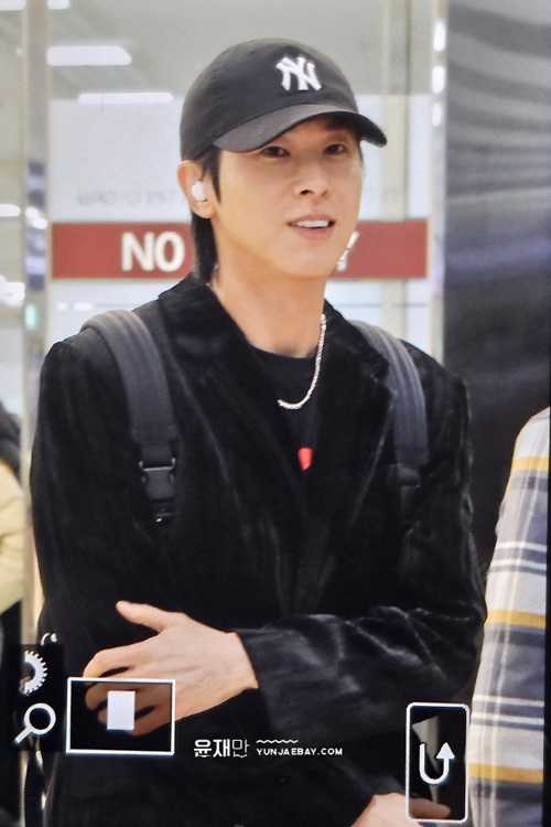 ユノ・ユンホ金浦空港