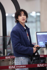 ユノ、ソロ来日〜✨ソフトカーリーに萌（/////△/////)ｷｭｰﾝ♡