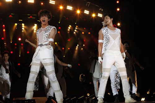 ユノ・ユンホ エイネ2011,a-nation2011